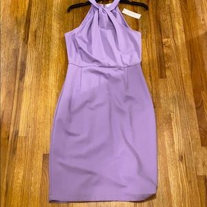 Lavender halter dress